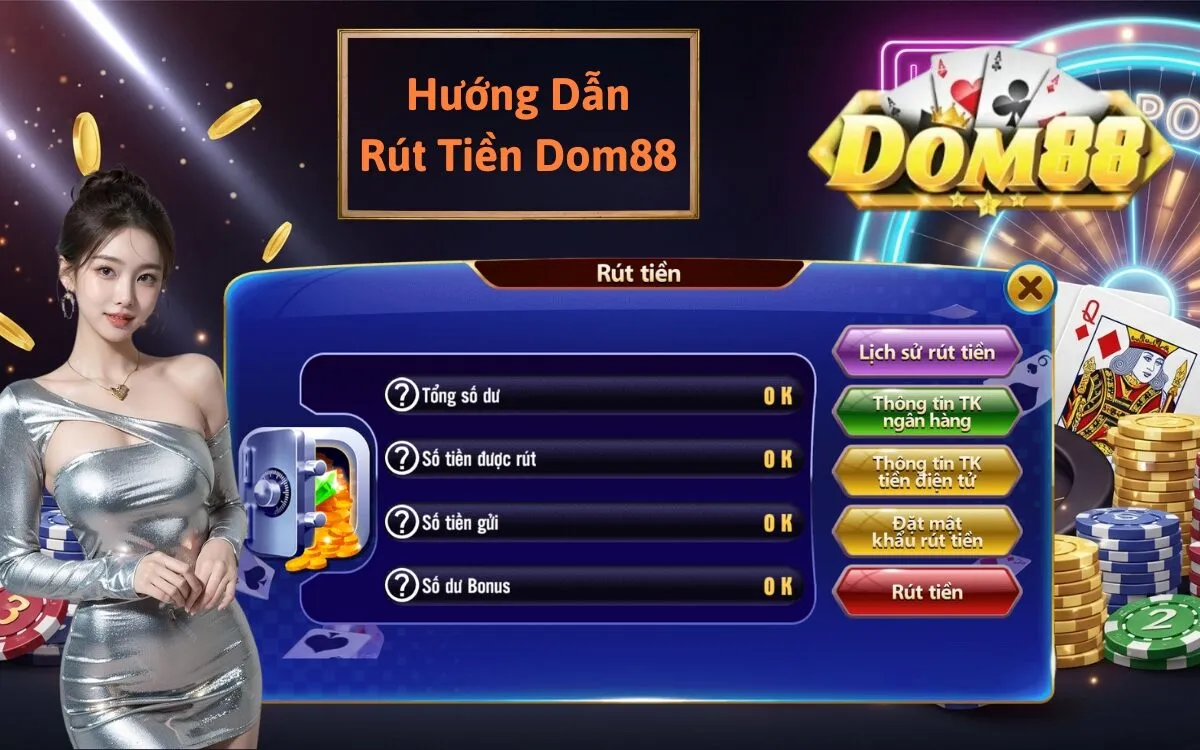 Hướng Dẫn Rút Tiền Dom88